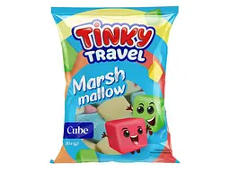 Цукерки желейні MARSHMELLOW CUBE TINKY TRAVEL 30г