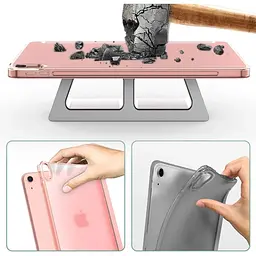 Чохол-книжка BeCover Tri Fold Hard для Apple iPad Air 11" M2/M3 2024/2025 Pink (711416) - мініатюра 4