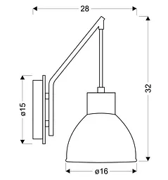 Бра Candellux 21-73495 VARIO - мініатюра 4