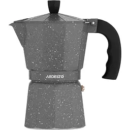 Гейзерная кофеварка Ardesto Gemini Molise 9 чашек серый алюминий