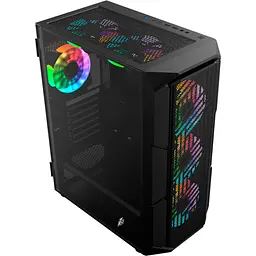 Корпус 1stPlayer XF-BK-4F7 Black [134421] - мініатюра 3