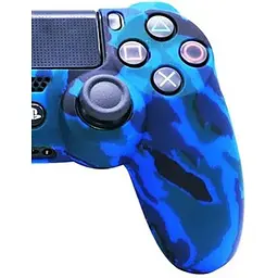 Чохол на геймпад Silicone Case для Sony DualShock 4 Blue Camouflage [81622] - мініатюра 3