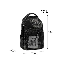 Рюкзак шкільний Kite Education teens 2578M Denim Core (K26-2578M-2)