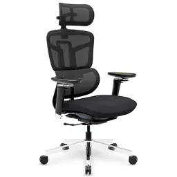 Офісне крісло Mealux S4 Air Fabric Black (HF-S4 F/B) - миниатюра 9