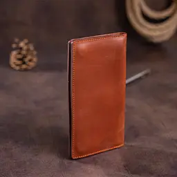 Чоловічий шкіряний гаманець SHVIGEL 19х9,5х1 см acs0016052 - мініатюра 9