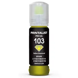 Чорнило PRINTALIST 103 для Epson L3100/3110/3150 70г Yellow водорозчинне (PL103Y)