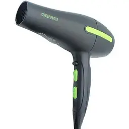 Фен для волосся Gemei Gm-101 2400 Вт  - мініатюра 2