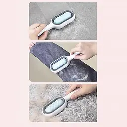 Багатофункціональна щітка для тварин Pet Gravity 4в1 Pet Grooming Comb для сухого та вологого вичісування собак і котів - мініатюра 5