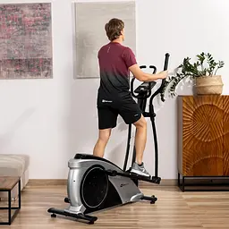 Орбітрек Hop-Sport HS-060C Blaze чорно-срібний iConsole+ - мініатюра 7