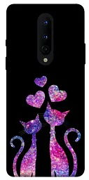 TPU чохол Demsky Космічні коти для OnePlus 8