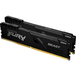 Модуль пам'яті DDR4 Kingston FURY Beast 2x16GB 3200MHz (KF432C16BBK2/32) [79096] - мініатюра 1
