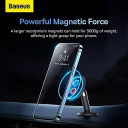 Тримач для авто на панель Baseus C01 Magnetic Phone Holder Stick-on Version C40140803113-00 - мініатюра 10