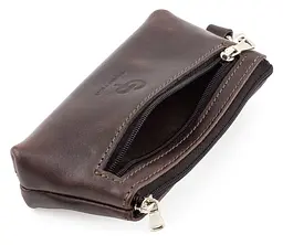 Шкіряна чоловіча ключниця GRANDE PELLE 15х8,5х3 см acs0027521 - мініатюра 3
