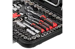 Набір ручного інструменту Intertool ET-8126 1/4" x 3/8" x 1/2" Storm у наборі 126 предметів - мініатюра 8