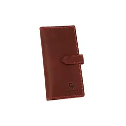 Портмоне вертикальне з хлястиком GRANDE PELLE 18х9х1.5 см acs0032208