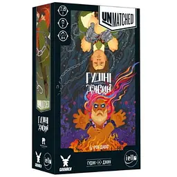 Настільна гра Geekach Games Unmatched: Гудіні проти Джина (Unmatched: Houdini vs. The Genie) (укр.) (GKCH148)
