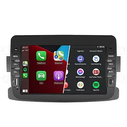 Автомобільне радіо Dacia Android 13 | Підходить для Dacia Duster, Dokker, Logan, Lodgy, Sandero (2012-2020) | CarPlay та Android - мініатюра 3