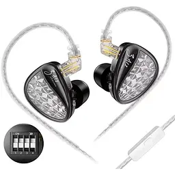 Наушники Knowledge Zenith ZA12 Tuning с микрофоном black