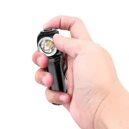 Ліхтар налобний 6609-LED світлодіодний акумуляторний зарядка Type C металевий корпус - мініатюра 3