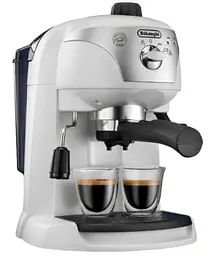 Рожкова кавоварка еспресо DeLonghi EC 221.W