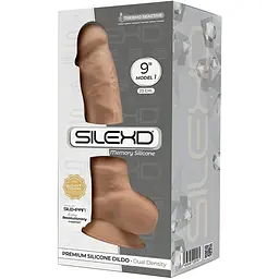 Фалоімітатор SilexD Tomas Caramel (MODEL 1 Size 9in) - мініатюра 3