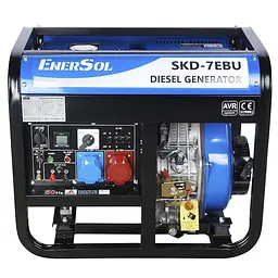 Генератор дизельний 6 кВт EnerSol SKD-7EBU (41-00481)