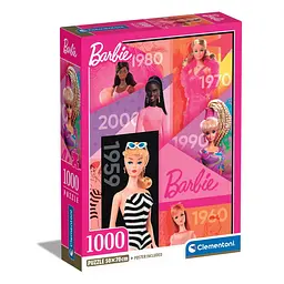 Пазл Барбі (Barbie) - 1000 шт Clementoni 39806