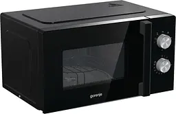 Мікрохвильова піч, 20л, мех. управл., 800Вт, гриль, чорний Gorenje kuh0015133 - мініатюра 4