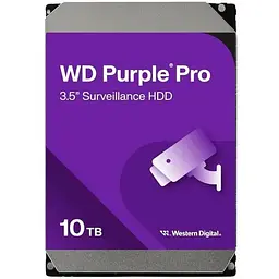 Жорсткий диск внутрішній Western Digital Purple Pro 10 TB (WD102PURP)