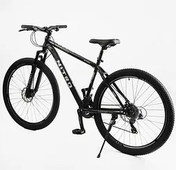 Велосипед Спортивний Corso NEW NITRO 29" NT-68046 рама сталева 19", обладнання Saiguan швидкість 21, зібраний на 75% - мініатюра 3