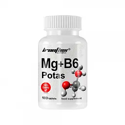 Вітаміни та мінерали IronFlex Mg + B6 Potas 100 таблеток