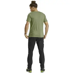 Футболка Ortovox 120 Cool Tec Abstract TS M XL Оливкова (1054-025.001.1240) - мініатюра 4