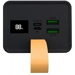 Портативний аккумулятор XO PR130 40000 mAh 22.5W чорний - мініатюра 4