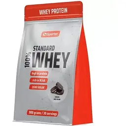 Сироватковий протеїн Sporter 100% Standard Whey 900 г Печиво-крем