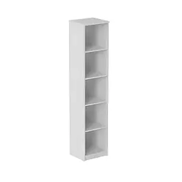 Пенал Анжело Ferrum-decor на 5 полиць 1900x400x380 ДСП Білий 16 мм (FRD-104899)