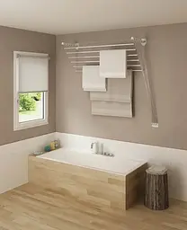 Сушарка для білизни настінно-стельова Gimi Lift 120 (154877) - мініатюра 2