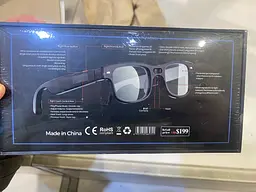 Смарт-окуляри з вбудованою камерою Zeblaze AI Glasses AMB-G3 Black (hub_xb0l0x) - мініатюра 3