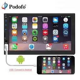Універсальна магнітола 7 4+32GB Android 12 з підтримкою CarPlay XPRO (42453-7011-A_3234) - мініатюра 9
