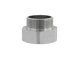Перехідник RAFTEC 1 1/2"Вх1 1/4"З ВЗ, DN нікель, P0504 - мініатюра 3