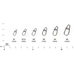 Застежка Decoy SN-3 Egg Snap 2 (7 шт/уп) - миниатюра 2