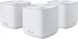 MESH-система ASUS mesh ZenWiFi XD4 Plus AX1800 3Pcs White 802.11ax (90IG07M0-MO3C40)
