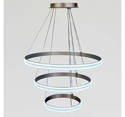 Підвісна люстра із трьох LED кілець MD78099/80+60+40CF Artlight - мініатюра 3