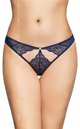 Стрінги жіночі Softline G-String 2497, S/M (сині)