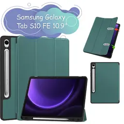 Чохол до планшета BeCover Flexible TPU Mate Samsung Galaxy Tab S10 FE (SM-X520/SM-X526) 10.9" Dark Green (713265)