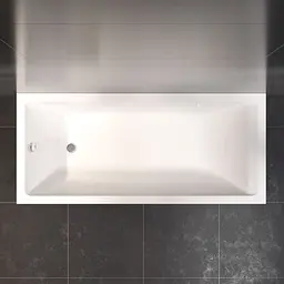 Ванна акрилова Am.Pm Gem 180x80 см білий W90A-180-080W-A, Білий - мініатюра 3