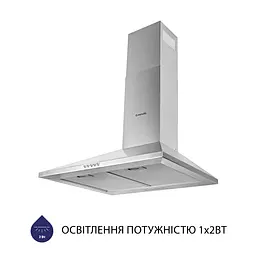 Витяжка купольна MINOLA HK 6614 I 1000 LED - мініатюра 3