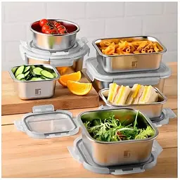 Контейнер для зберігання Bergner Go Lovers 1.25 л (BG-36311-GY) - мініатюра 4