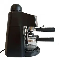 Кавоварка ріжкова Espresso Rainberg RB-8111 з капучинатором 3,5 бара 2200W Чорна - мініатюра 2