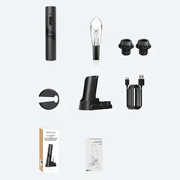 Винний набір Xiaomi Circle Joy Wine Opener and Preserver Set (CJ-TZ21) - мініатюра 9