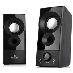 Акустична система REAL-EL S-90 Black (EL121100011) - мініатюра 5